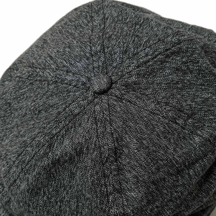 SUGAR CANE 9oz. BLACK COVERT APPLEJACK CAP SC02625