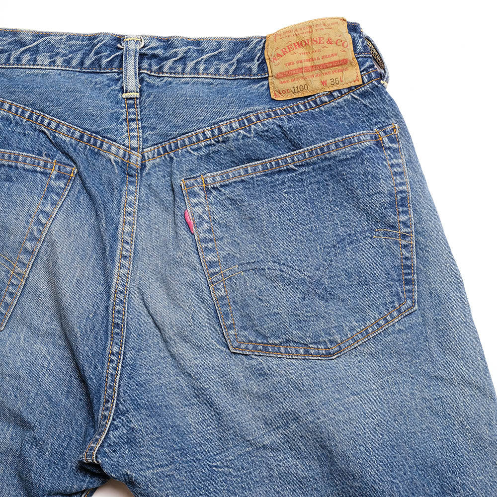 WAREHOUSE<br>2ND-HAND 1100 (USED WASH light-tint)<br>1100