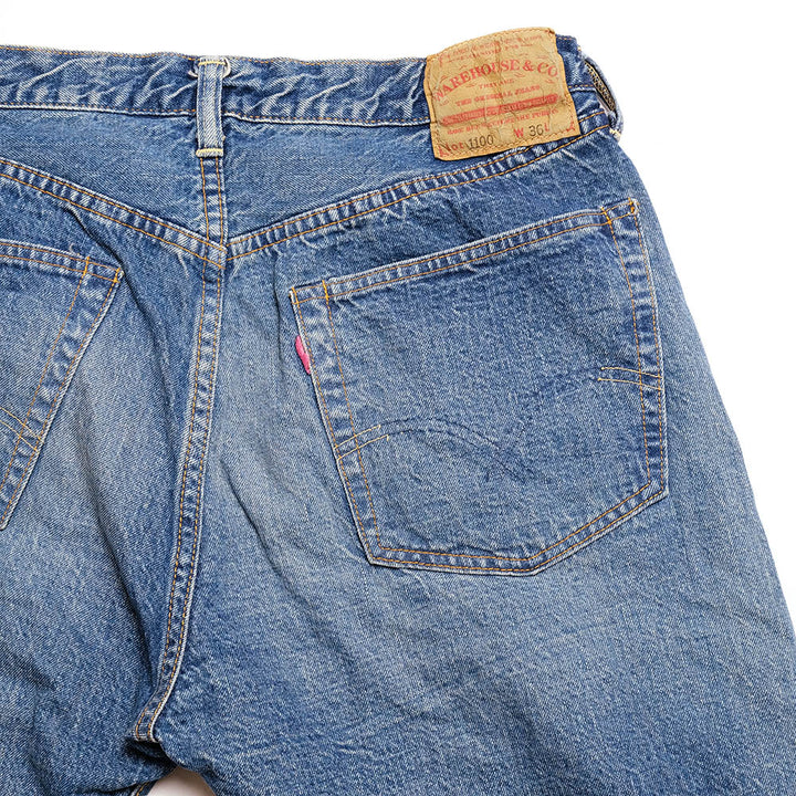 WAREHOUSE<br>2ND-HAND 1100 (USED WASH light-tint)<br>1100