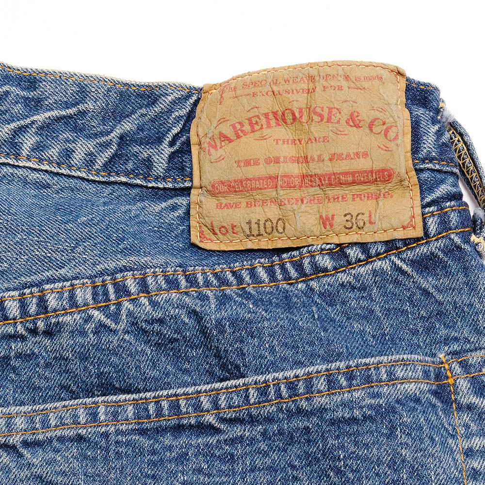 WAREHOUSE<br>2ND-HAND 1100 (USED WASH light-tint)<br>1100