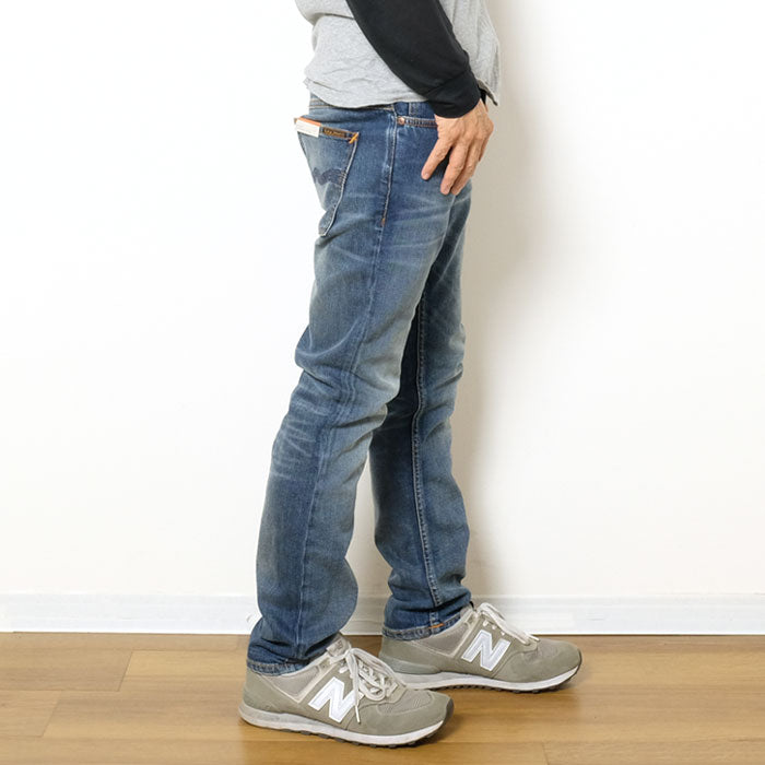 Nudie Jeans<br>THIN FINN BLUE TENPLE<br>113272