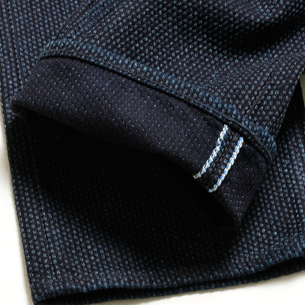 pure blue japan<br>Selvedge Sashiko Denim Relaxed Tapered<br>1153-ID