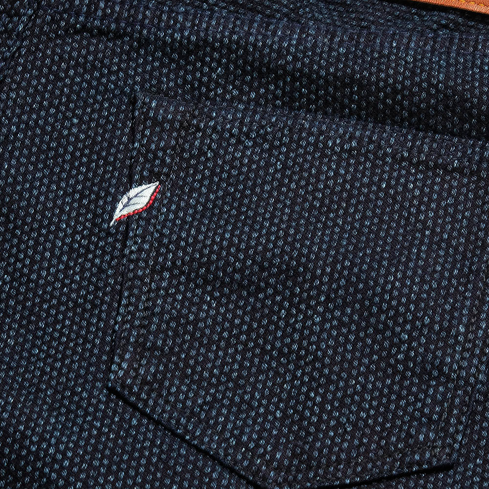 pure blue japan<br>Selvedge Sashiko Denim Relaxed Tapered<br>1153-ID