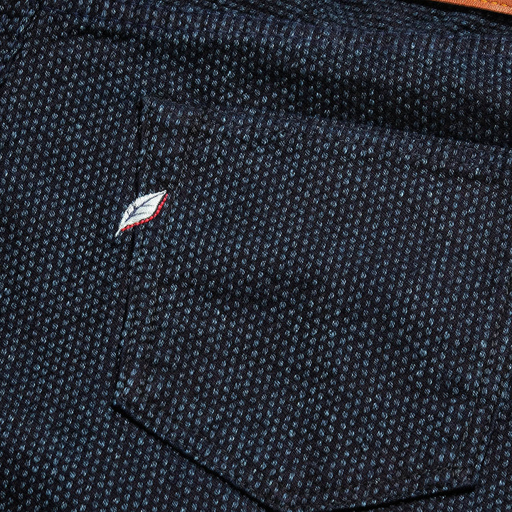 pure blue japan<br>Selvedge Sashiko Denim Relaxed Tapered<br>1153-ID