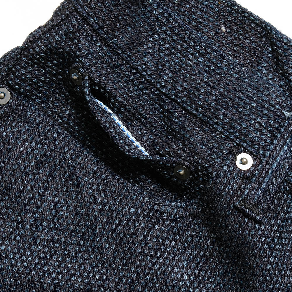 pure blue japan<br>Selvedge Sashiko Denim Relaxed Tapered<br>1153-ID