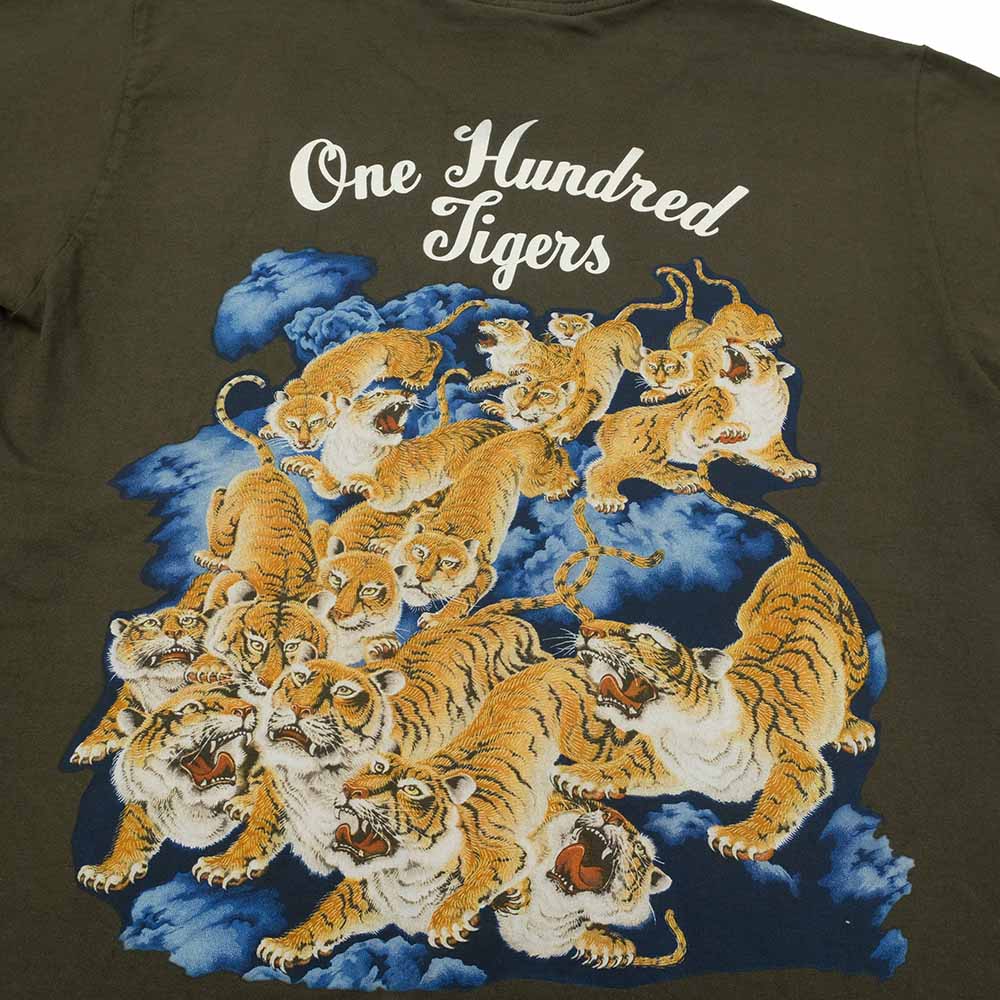 SUN SURF - S/S T-SHIRT - ONE HUNDRED TIGERS - SS79162