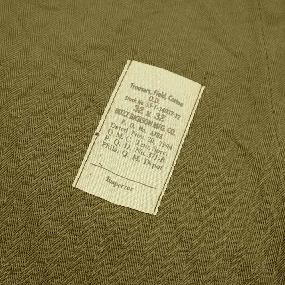 BUZZ RICKSON'S Type M-1943 TROUSERS BR42339
