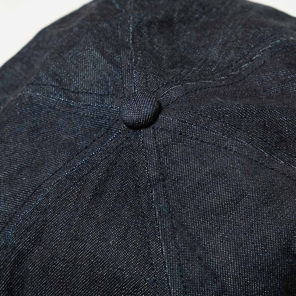 SUGAR CANE - 10oz. DENIM APPLEJACK CAP - SC02705
