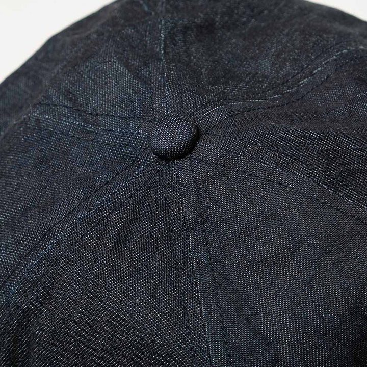 SUGAR CANE - 10oz. DENIM APPLEJACK CAP - SC02705