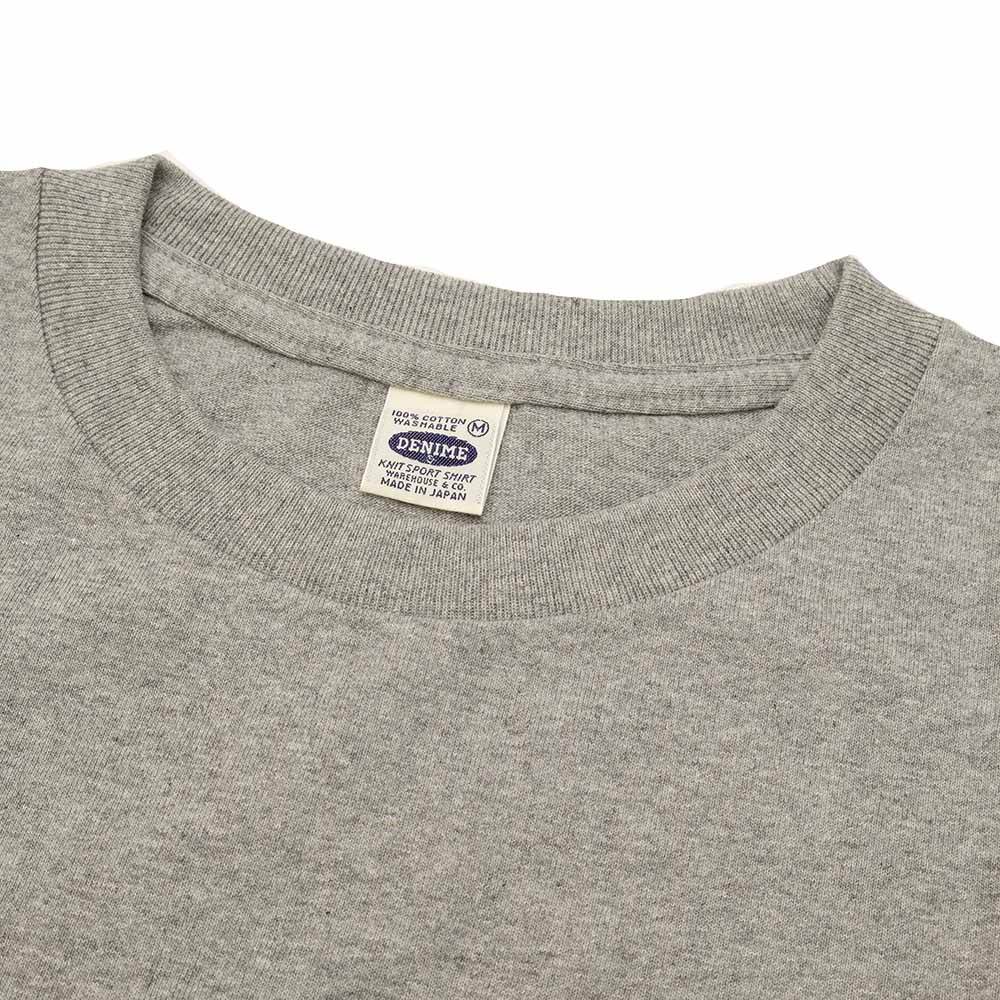 DENIME - Crew Neck Pocket Tee - 263