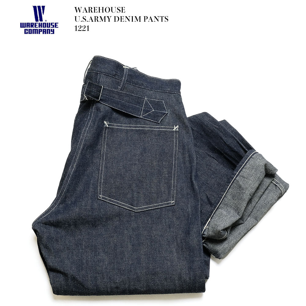 WAREHOUSE - U.S.ARMY DENIM PANTS - 1221