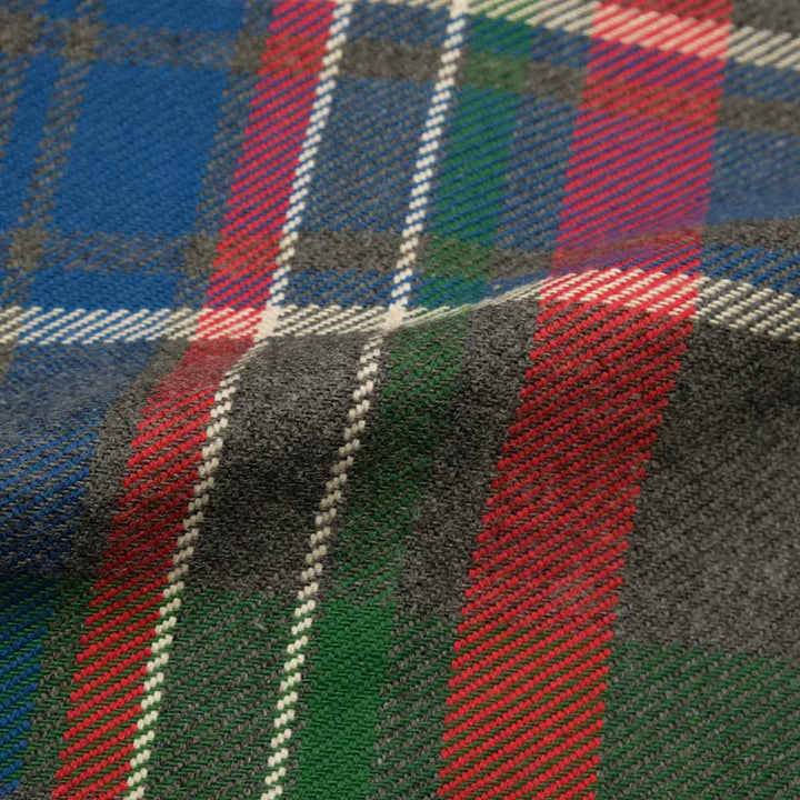 SUGAR CANE - FICTION ROMANCE - TOP GRAY PLAID L/S WORK SHIRTS-  with MARBLE BUTTON - SC28963