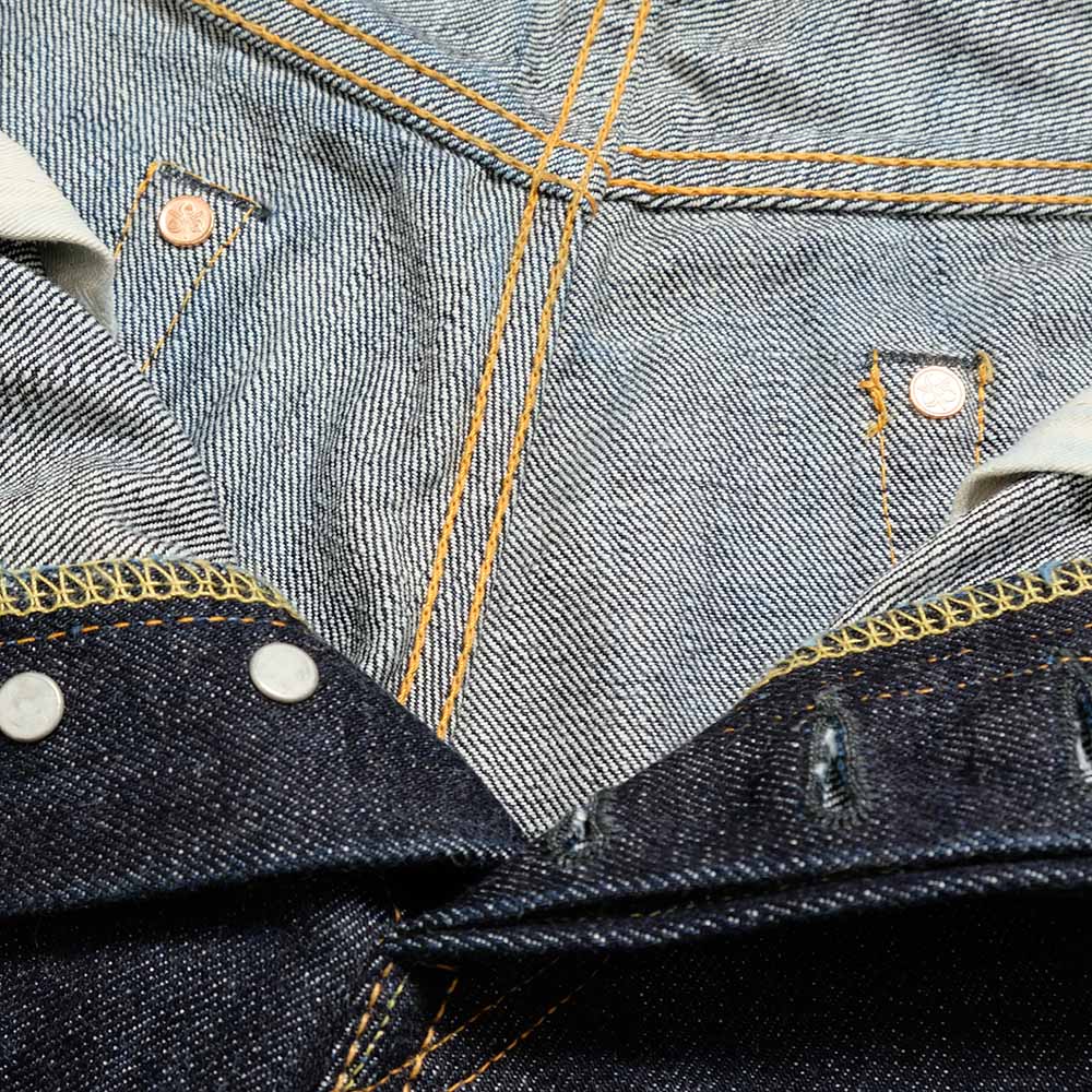 Momotaro Jeans - 15.7oz Extra Dark Indigo - SHUTSUJIN Slim Straight - 0205SP