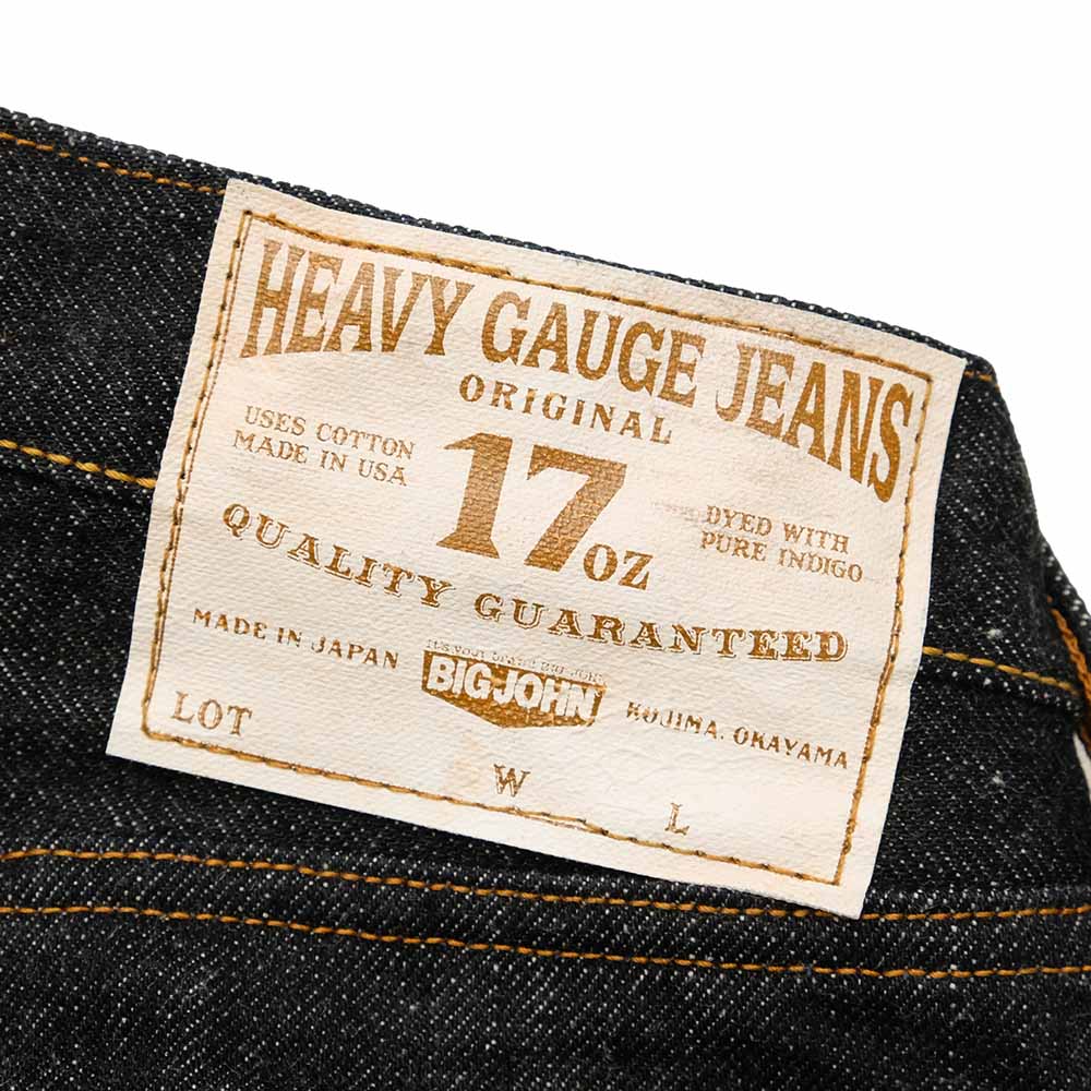 BIG JOHN - 17oz Heavy Gauge Jeans - Slim Cut - M1801