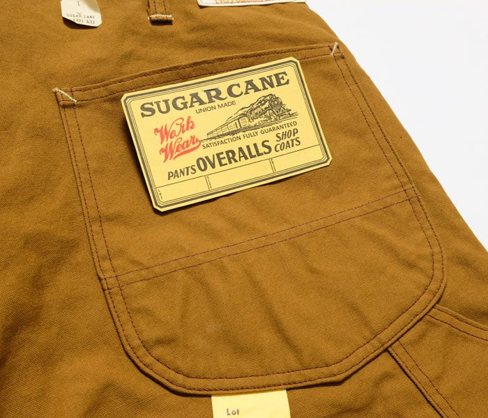 Sugar Cane<br>13oz. Brown Duck Work Pants<br>SC41824