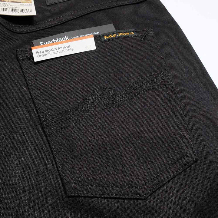 Nudie Jeans - LEAN DEAN DRY EVER BLACK - 112498