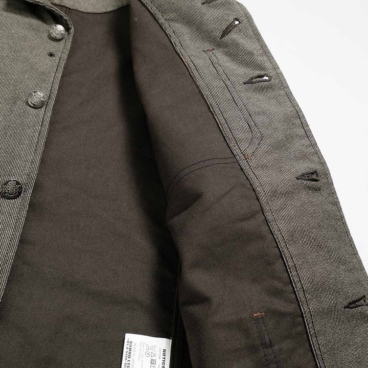 Soundman Coverall Jacket "Birmingham" 抜染ストライプ モールスキン M374-152S