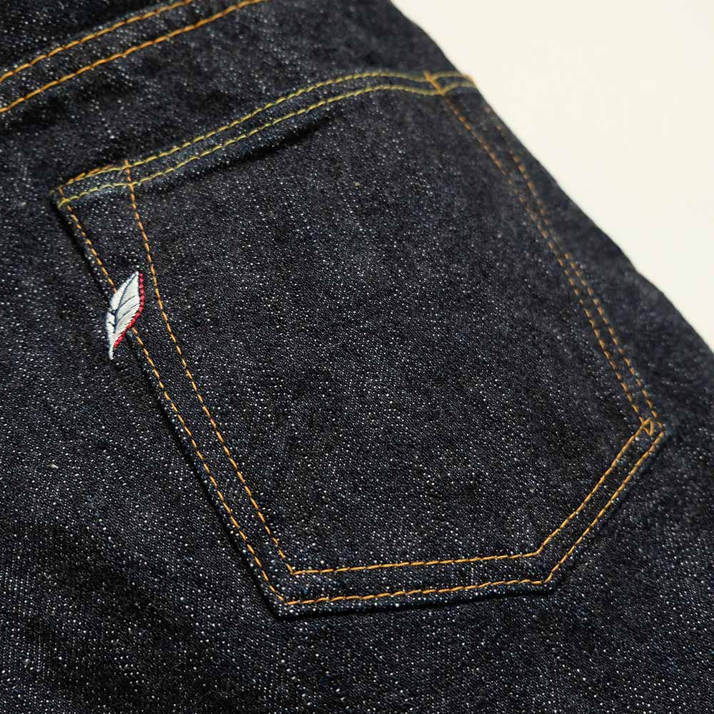 Pure Blue Japan 14oz. ORIGINAL SELVEDGE DENIM INDIGO TAPERED SLIM XX-013