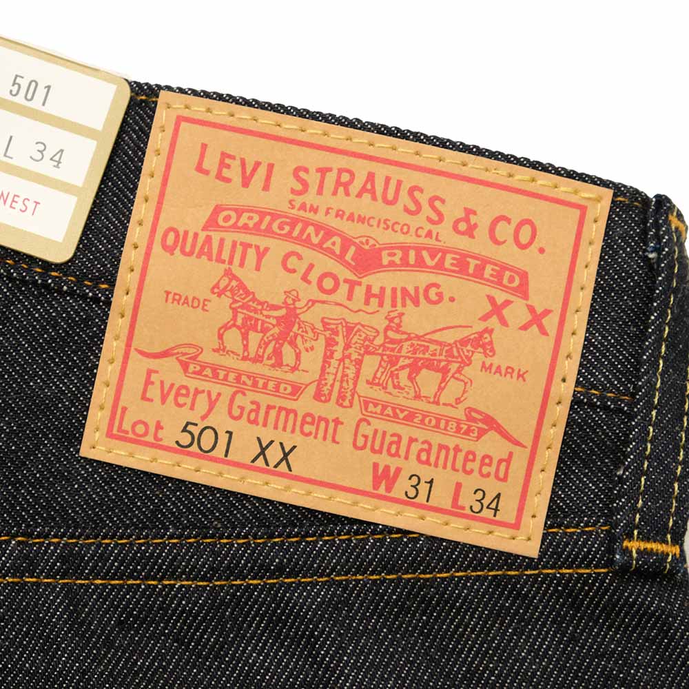 LEVI'S VINTAGE CLOTHING 1955 501 ORGANIC RIGID 50155-0079