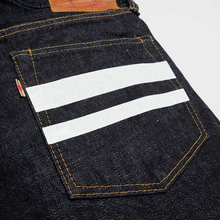 Momotaro Jeans - 15.7oz Extra Dark Indigo - SHUTSUJIN Slim Straight - 0205SP