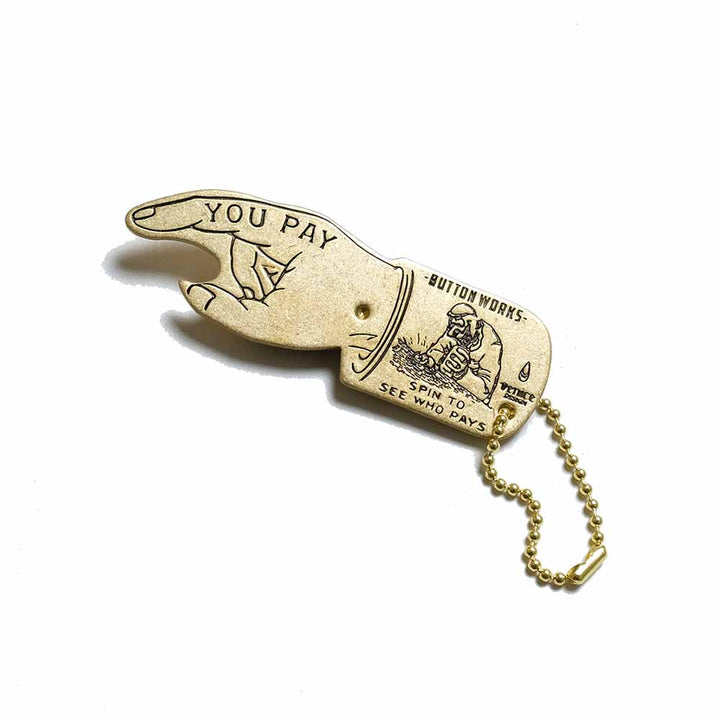 Button Works - YOU PAY - SPINNER - BW-0011