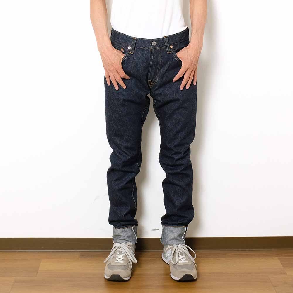 pure blue japan - 13.8oz Indigo Nep Denim - Slim Tapered - NP-013