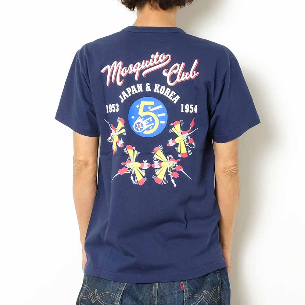 BUZZ RICKSON'S<br>S/S T-SHIRT<br>MOSQUITO CLUB<br>BR78783