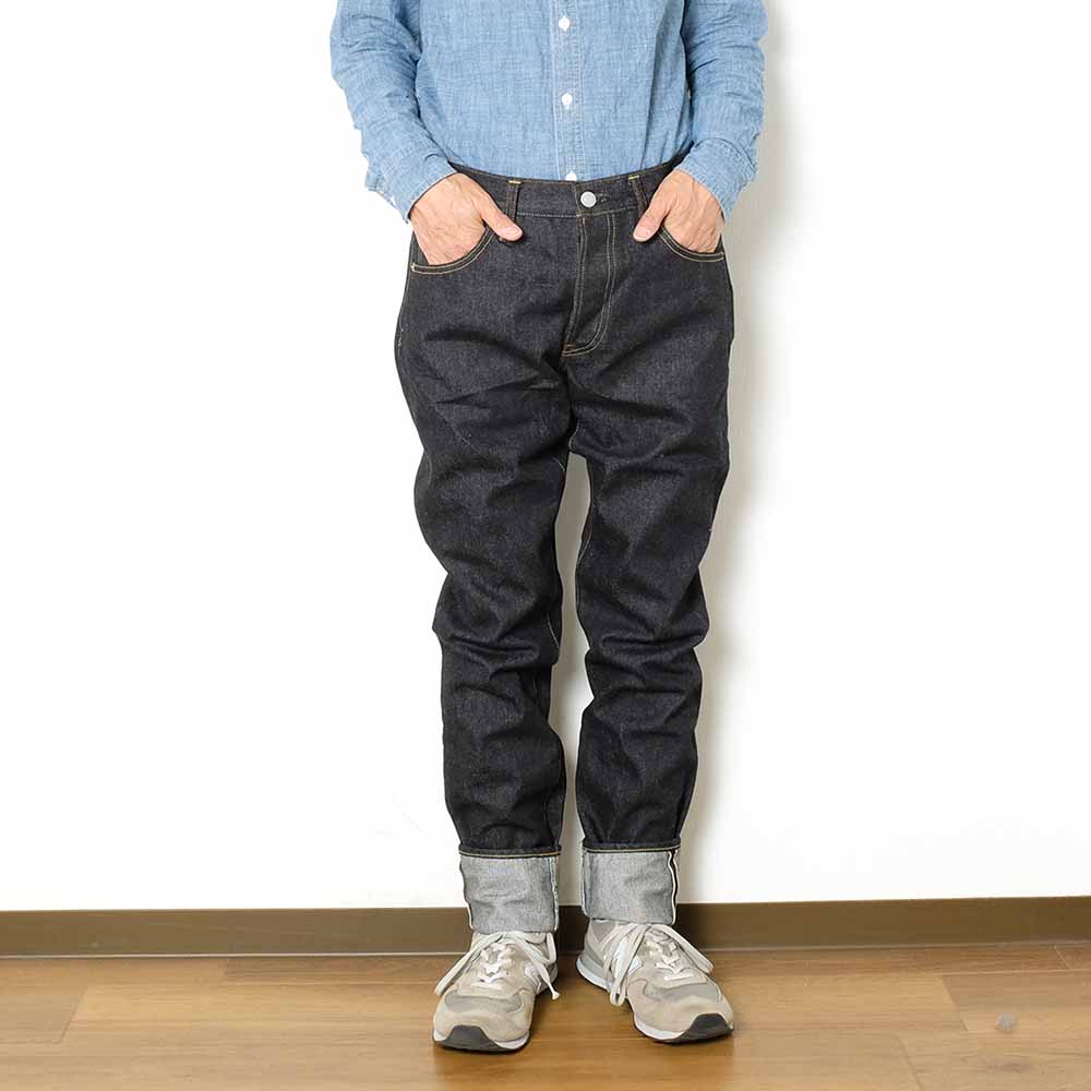 STUDIO D’ARTISAN 15oz. RELAX TAPERED JEANS SD-108