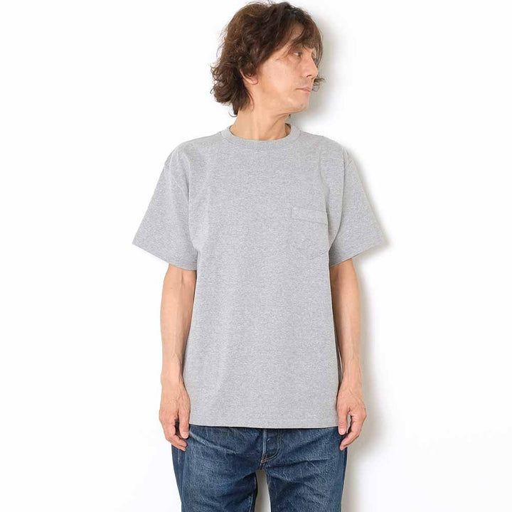 DENIME - Crew Neck Pocket Tee - 263