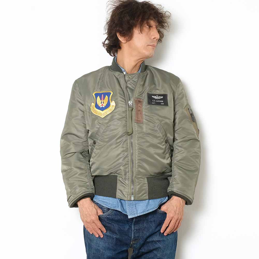 BUZZ RICKSON'S - LION UNIFORM INC. - Type MA-1 - 36th Tactical Fighter Wing - Skyblazers - BR13620