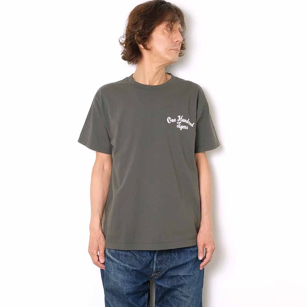 SUN SURF - S/S T-SHIRT - ONE HUNDRED TIGERS - SS79162