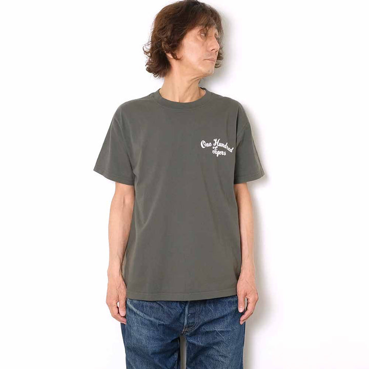 SUN SURF - S/S T-SHIRT - ONE HUNDRED TIGERS - SS79162