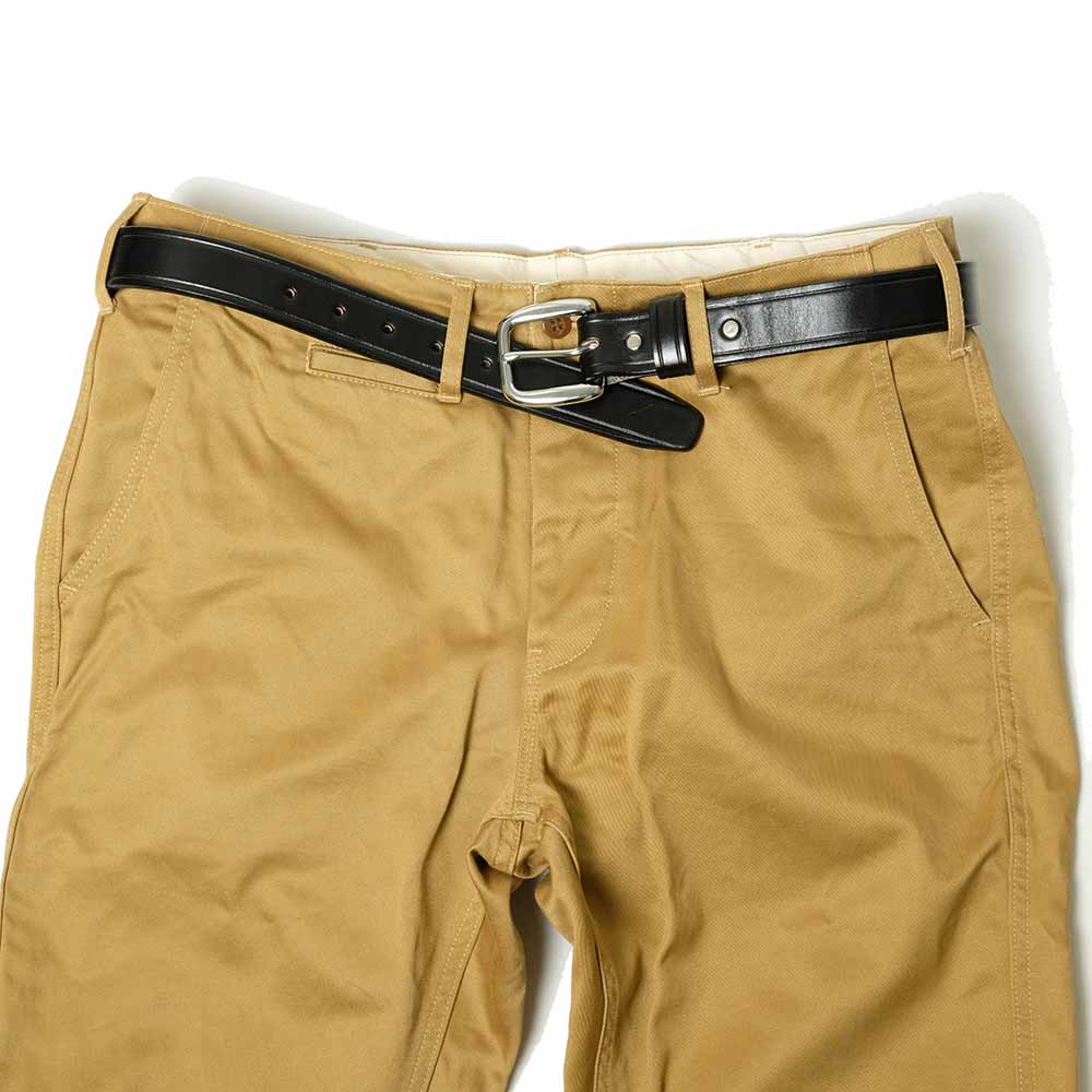 Tory Leather 1 1/4 Creased Belt w/ Brass HD TORY22-2359/TORY22-2362