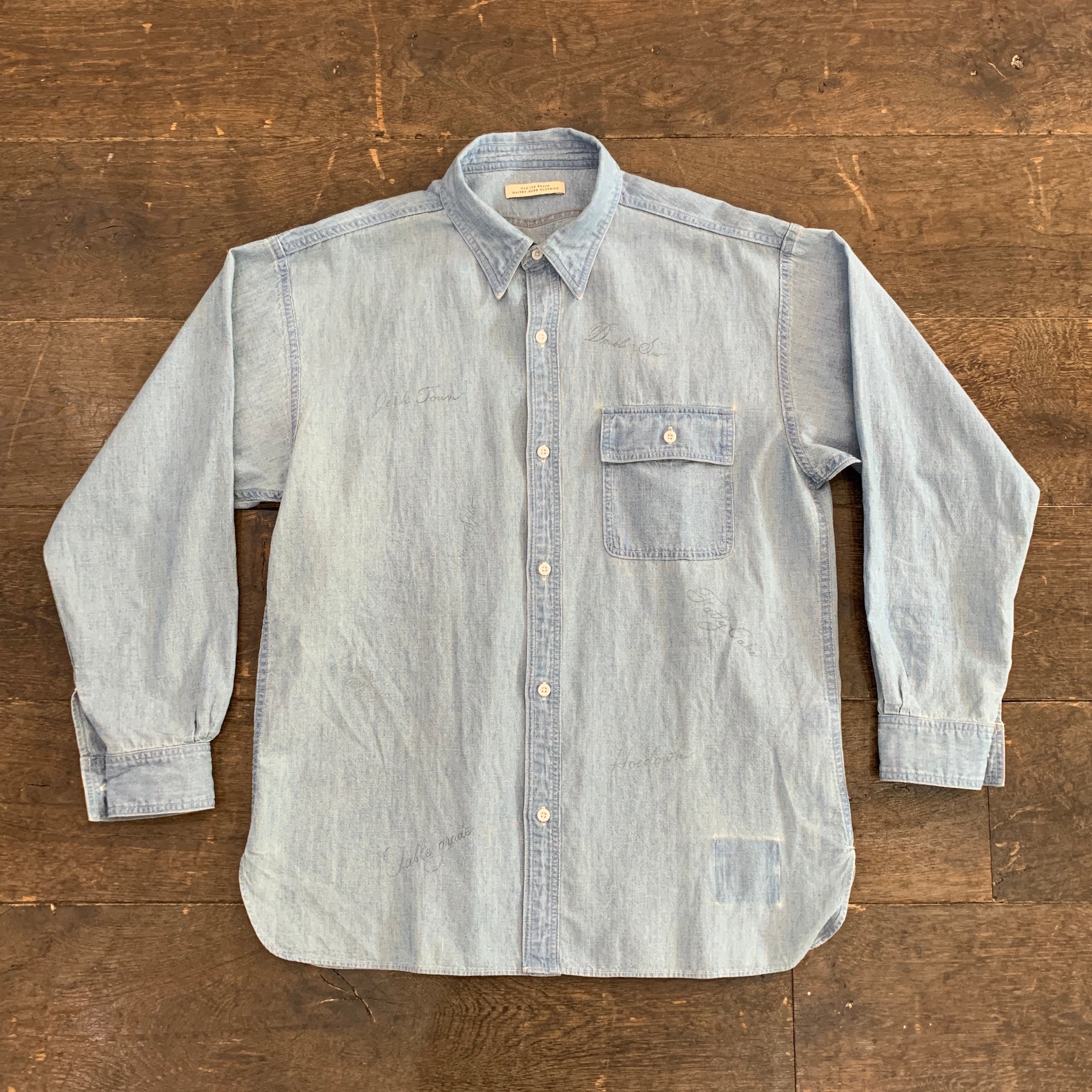 OLD JOE BRAND<br>ONE POCKET MARINE SHIRTS<br>201OJ-SH03