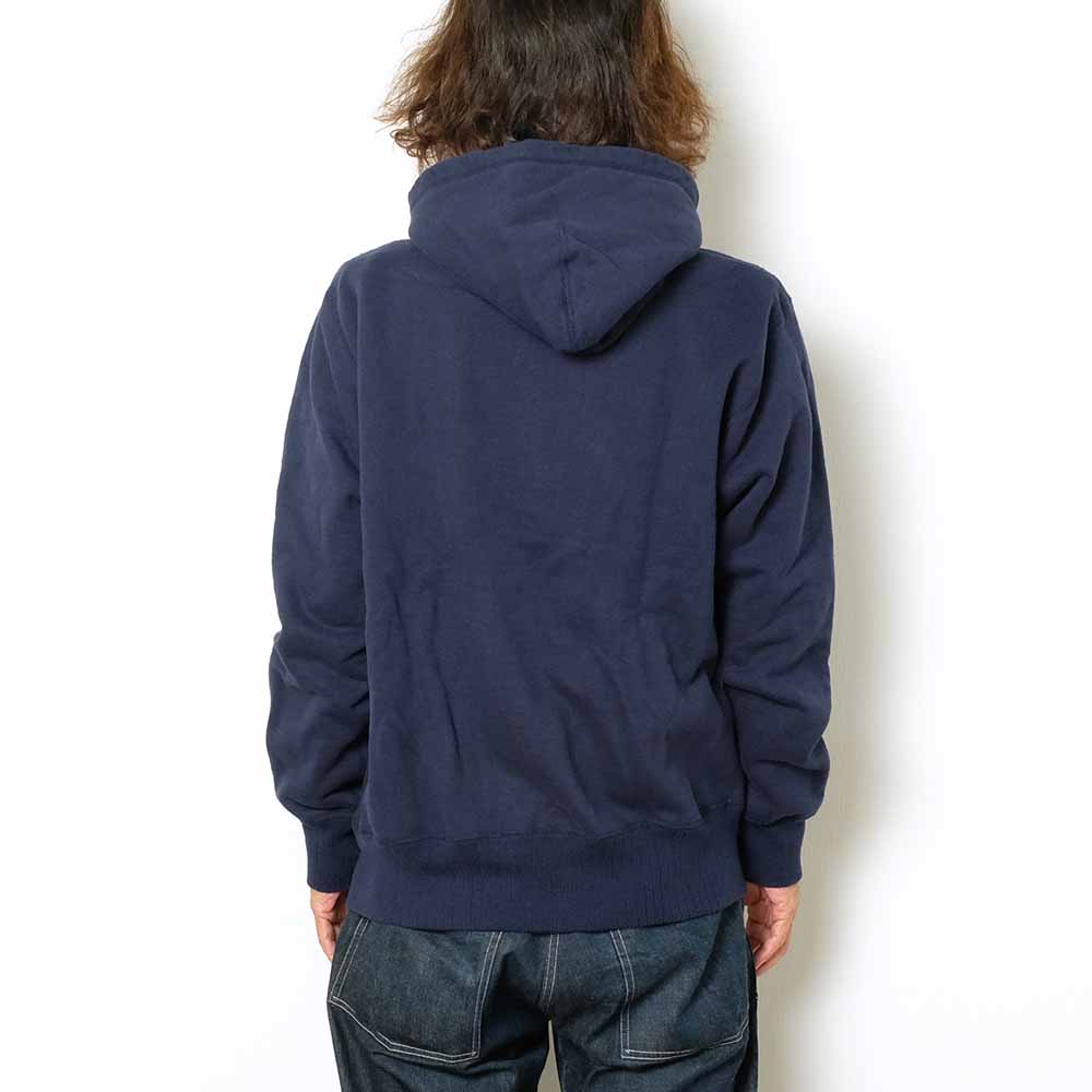 WHITESVILLE - SWEAT HOODED PARKA with PRINT -UNIVERSITY- WV69038