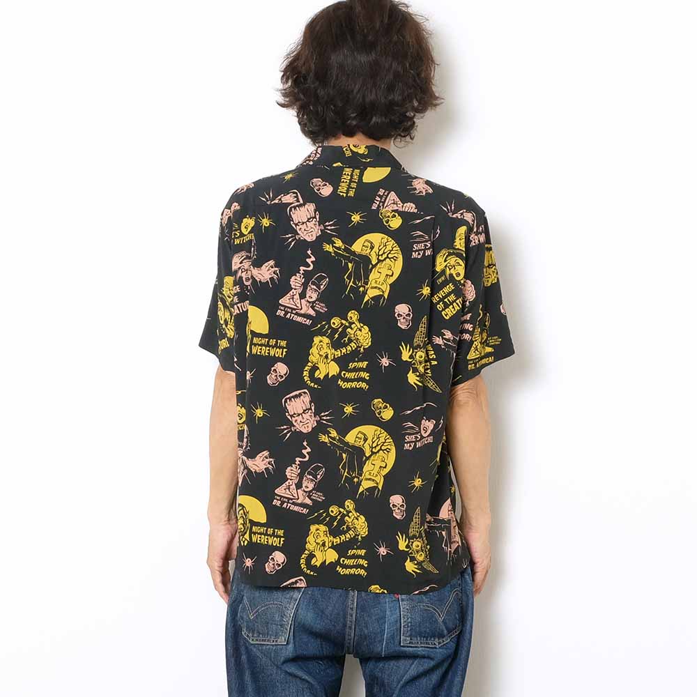 STAR OF HOLLYWOOD - HIGH DENSITY RAYON OPEN SHIRT - THE MONSTERS - SH38871