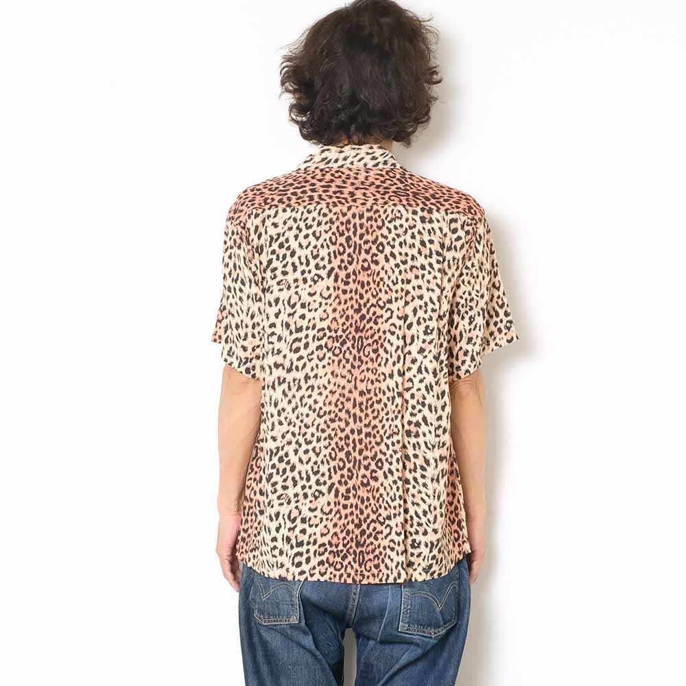 STAR OF HOLLYWOOD - HIGH DENSITY RAYON OPEN SHIRT - LEOPARD - SH39080