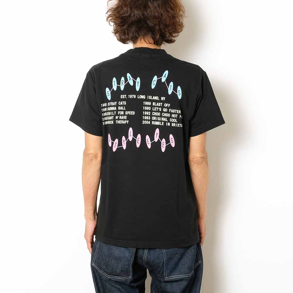 STRAY CATS × STYLE EYES - ROCK T-SHIRT LIMITED EDITION - BLAST OFF! - SE78299