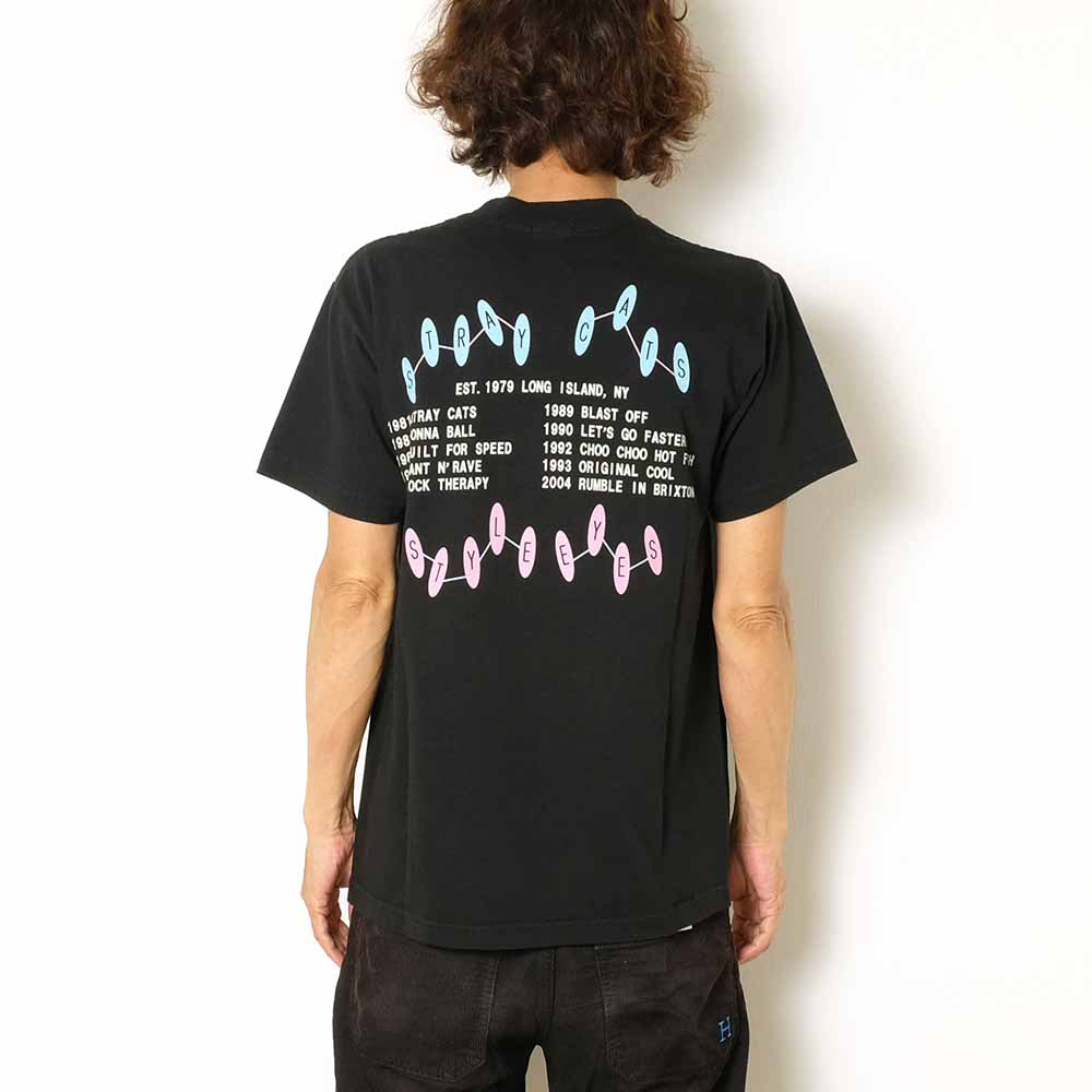 STRAY CATS × STYLE EYES - ROCK T-SHIRT LIMITED EDITION - BUILT FOR SPEED - SE78300