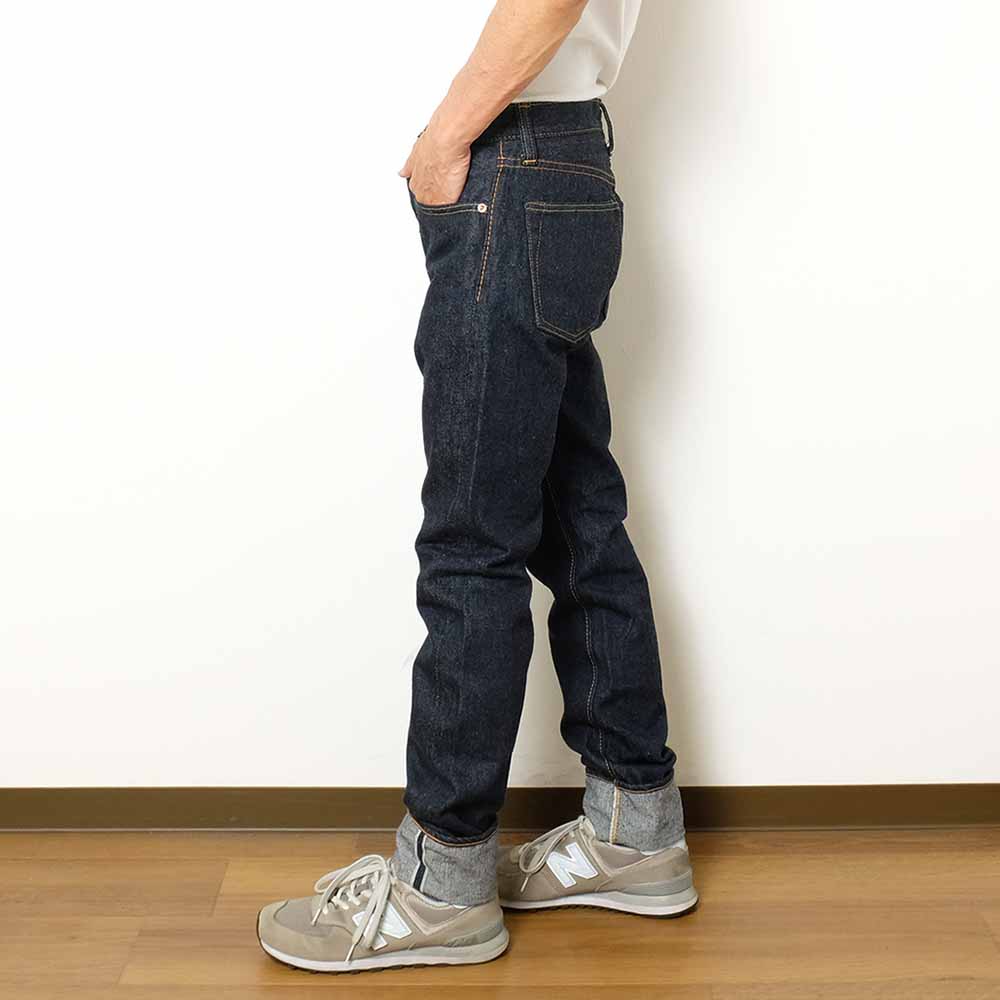 pure blue japan - 13.8oz Indigo Nep Denim - Slim Tapered - NP-013