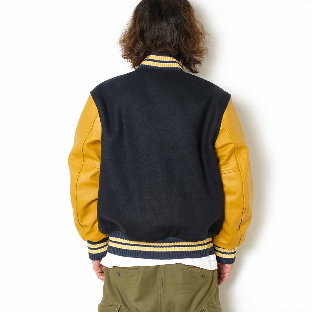 WHITESVILLE 30oz. WOOL MELTON AWARD JACKET SOLID WV15168