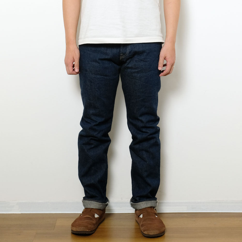 Oni Denim<br>Regular Rise Neat Straight<br>Natural Indigo "ONI KIWAMI"<br>ONI-246