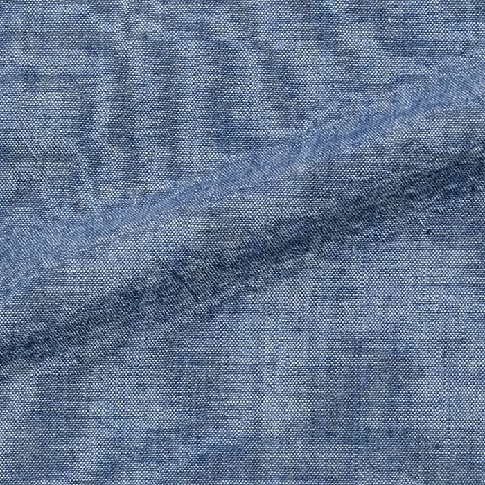 BUZZ RICKSON’S - BLUE CHAMBRAY S/S WORK SHIRT - BR35856