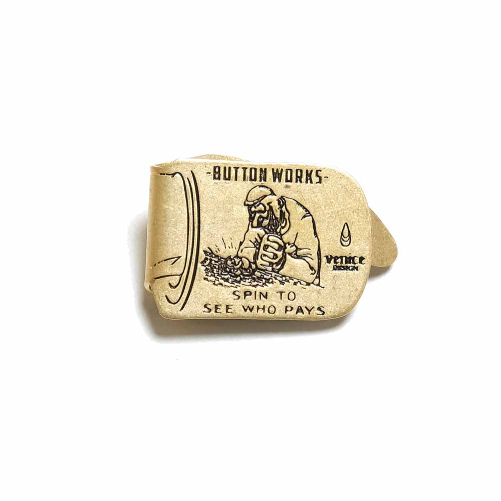 Button Works - YOU PAY -  MONEY CLIP - BW-0012
