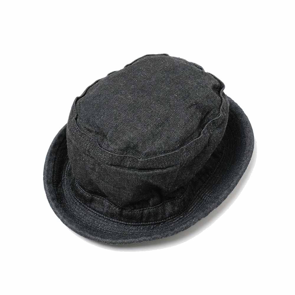 Sugar Cane 10oz.Denim Pork Pie Hat SC02466