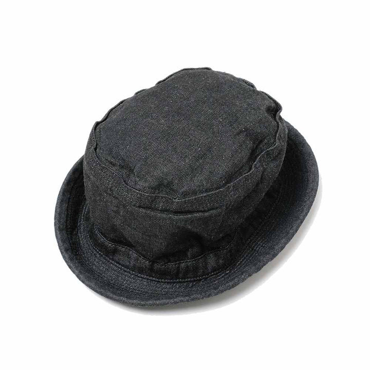 Sugar Cane 10oz.Denim Pork Pie Hat SC02466
