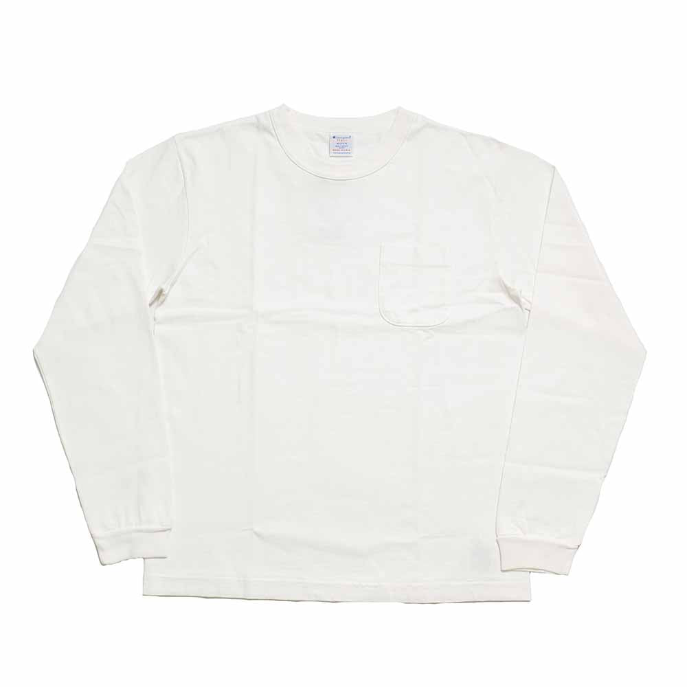 Champion - Made In USA - T1011 - Long Sleeve T-Shirt POCKET - C5-P401