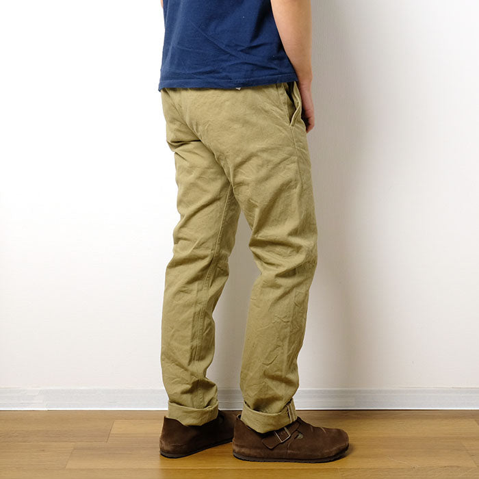 Oni Denim<br>British Drill Selvedge Trousers<br>ONI-757