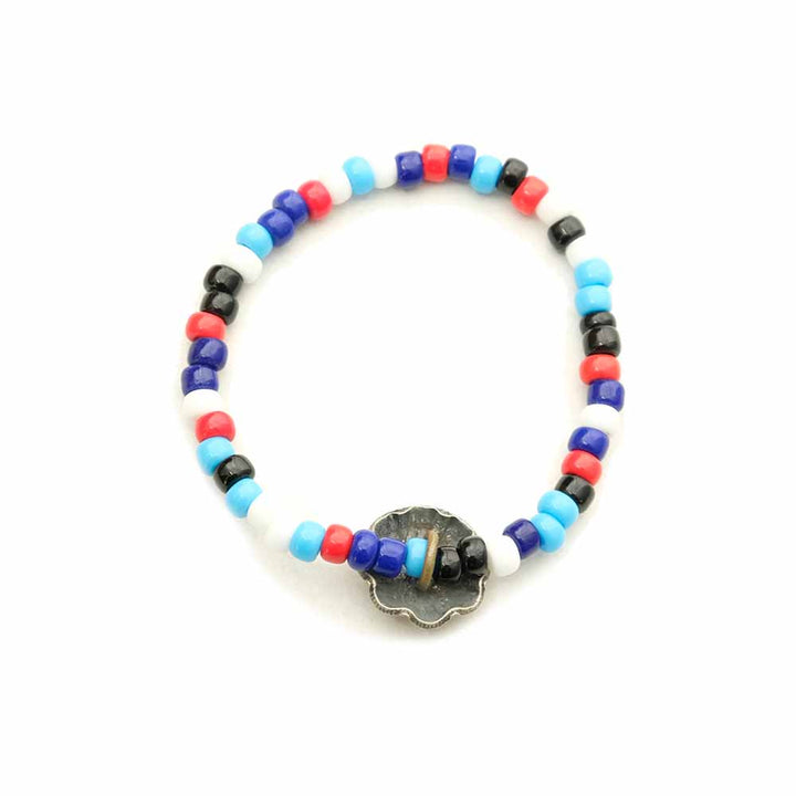 Button Works - DIME COIN BEADS BRACELET - BW-0063