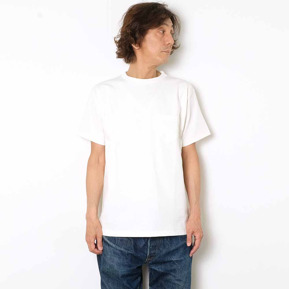 DENIME - Crew Neck Pocket Tee - 263
